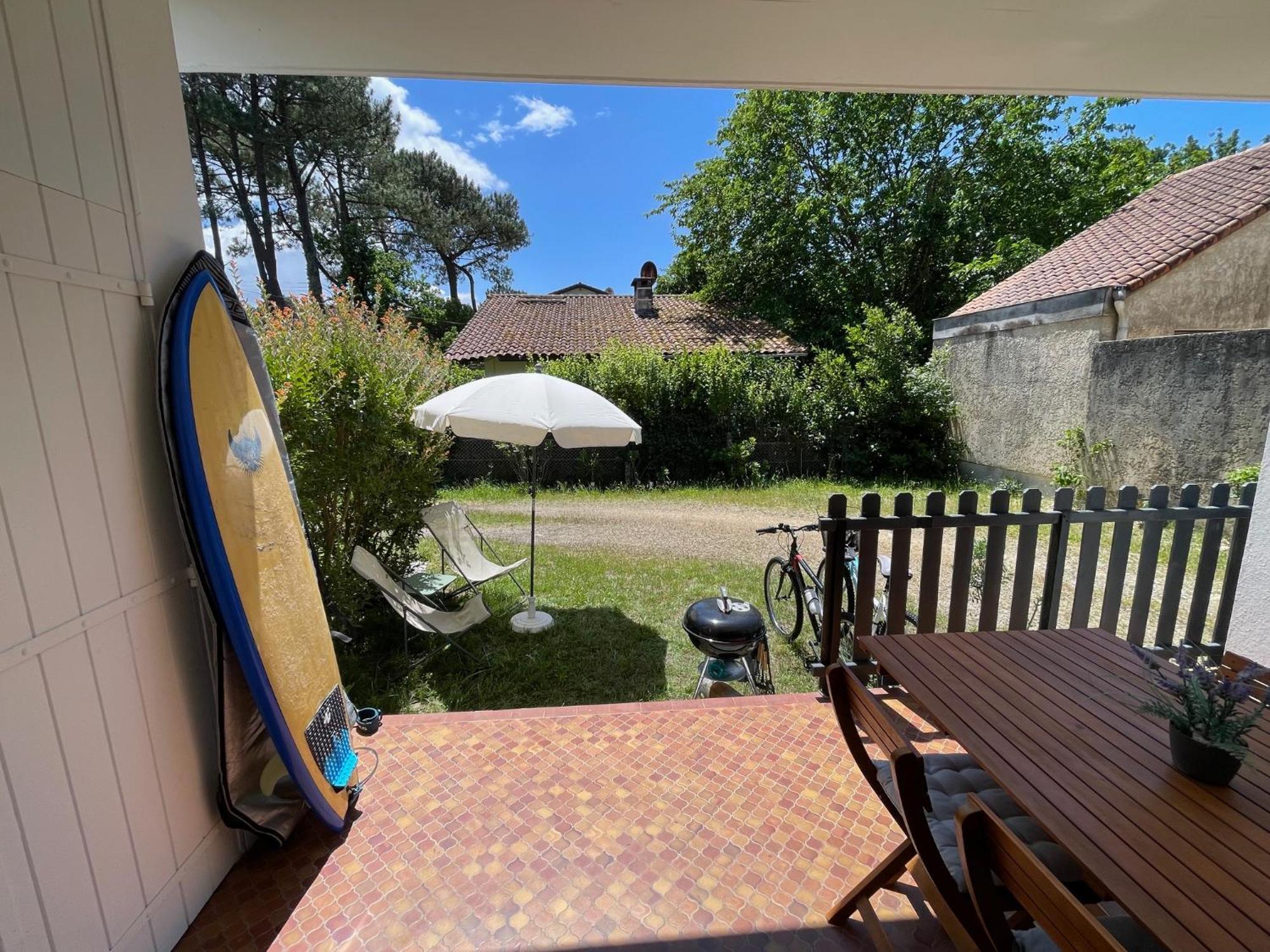 Appartement Avec Chambre, Terrasse Et Jardinet Proche Plage, Foret Pins, Piste Cyclable, Lac ميميزا بلاج المظهر الخارجي الصورة