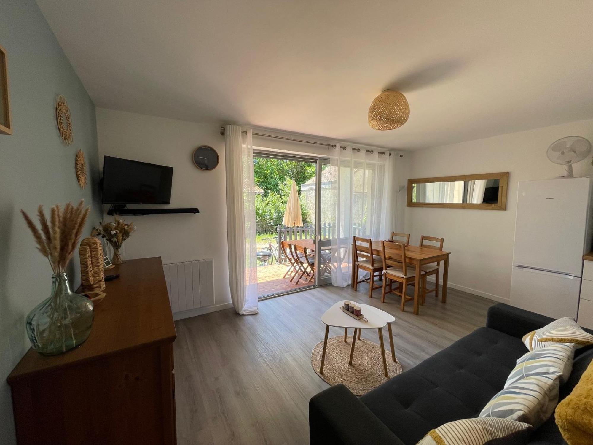 Appartement Avec Chambre, Terrasse Et Jardinet Proche Plage, Foret Pins, Piste Cyclable, Lac ميميزا بلاج المظهر الخارجي الصورة