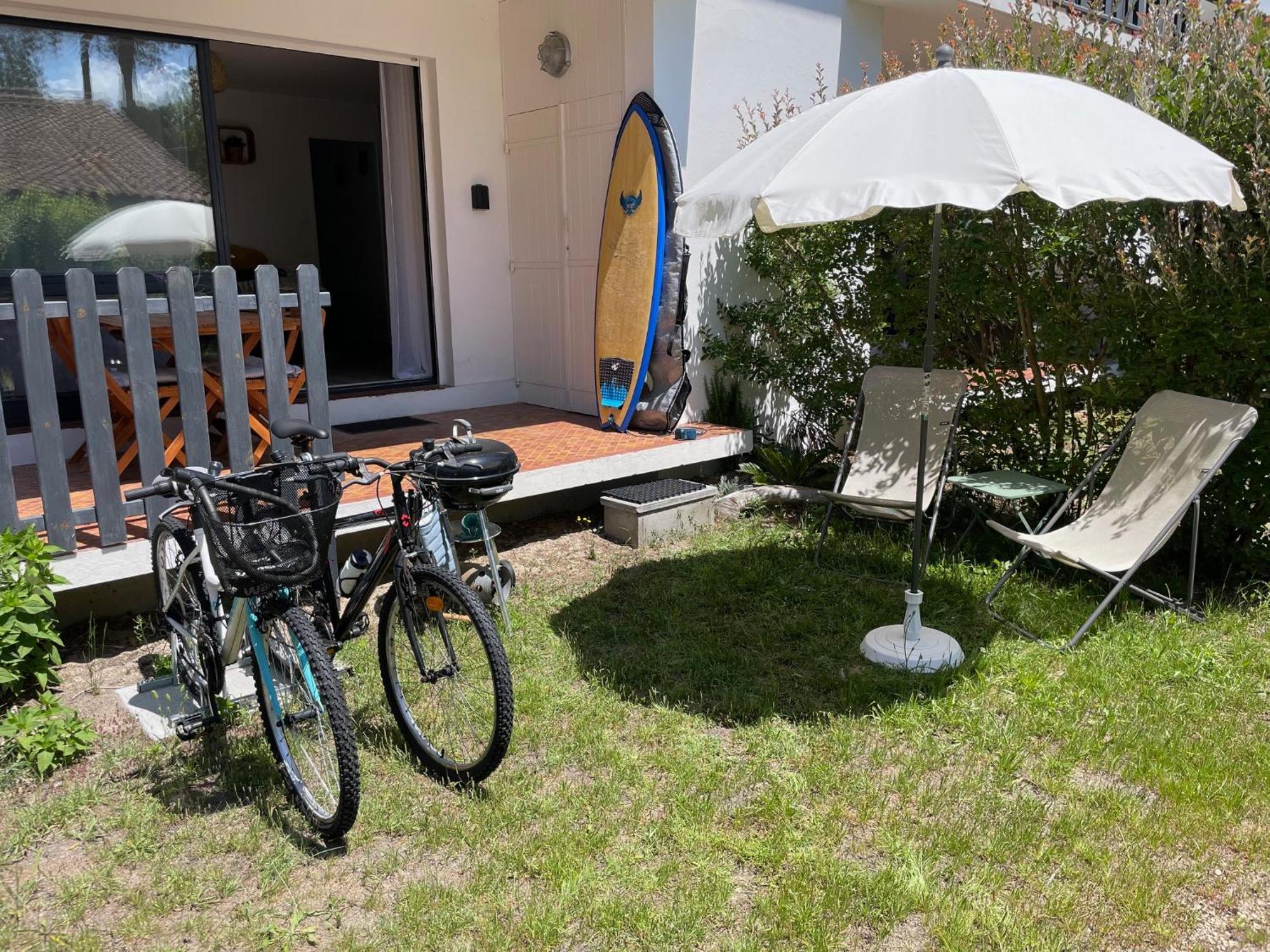 Appartement Avec Chambre, Terrasse Et Jardinet Proche Plage, Foret Pins, Piste Cyclable, Lac ميميزا بلاج المظهر الخارجي الصورة